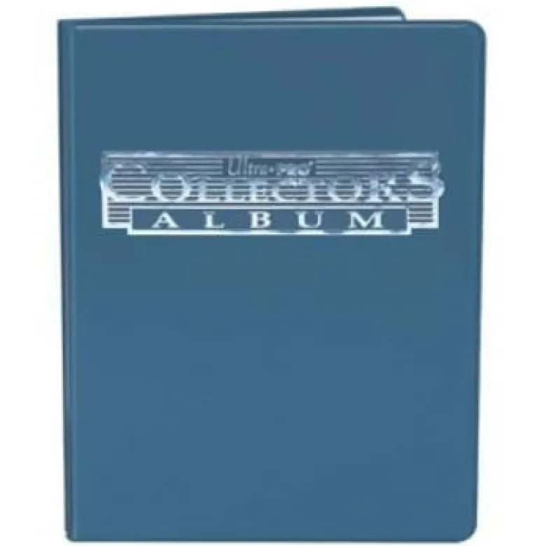 4-Pocket Collectors Album - Niebieski