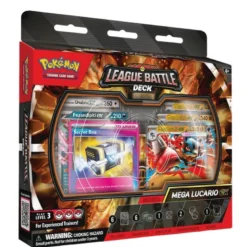 Pokemon League Battle Deck Mega Lucario Ex