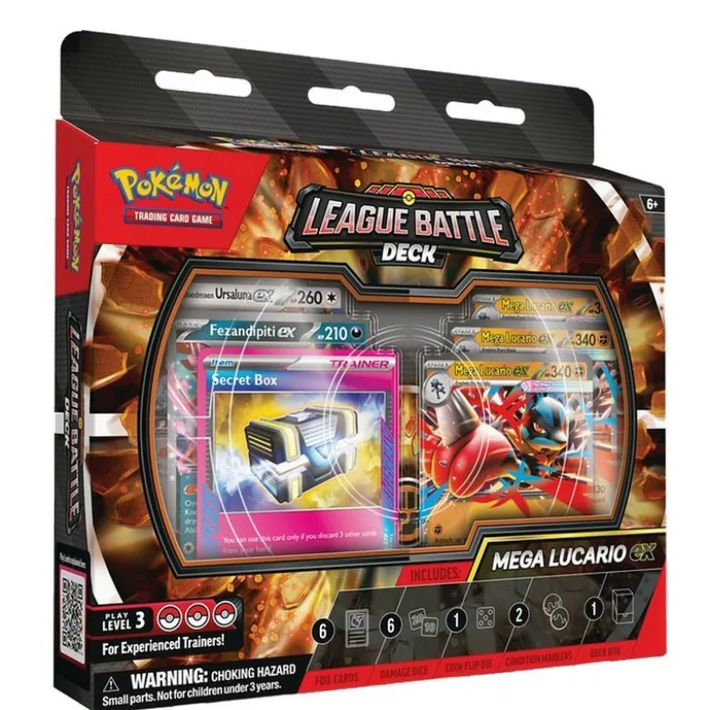 Pokemon League Battle Deck Mega Lucario Ex