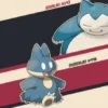 Pokemon: Playmat Snorlax&Munchlax