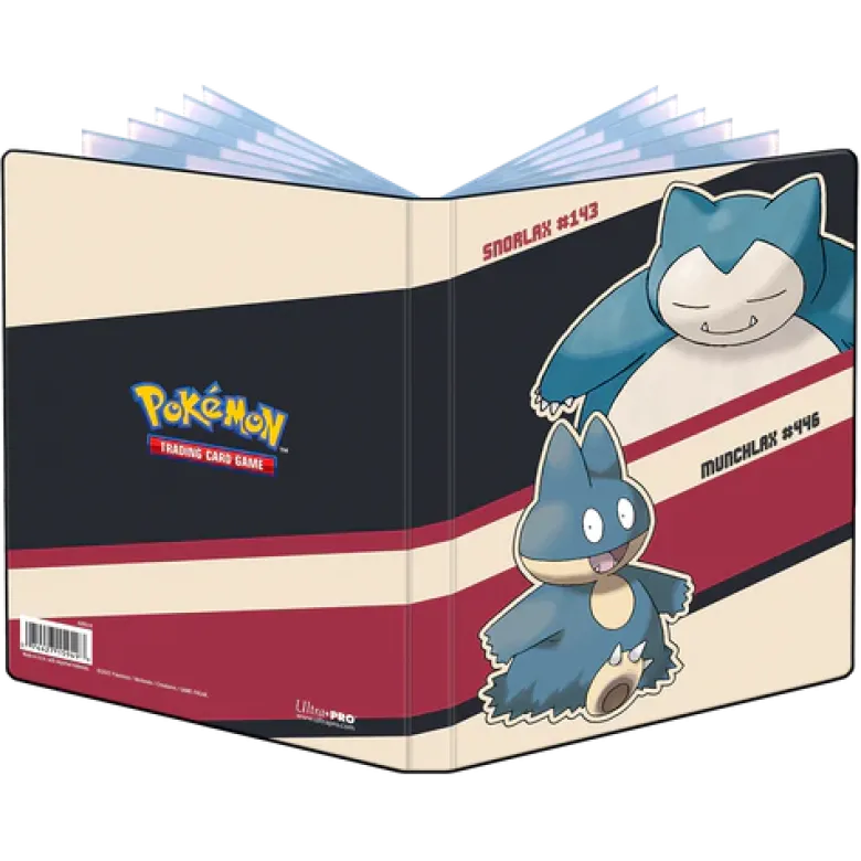 Pokemon: 4-Pocket Portfolio - Snorlax & Munchlax