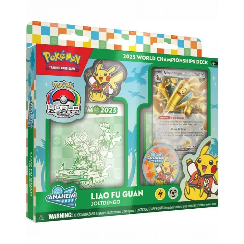 Pokemon World Championship Deck 2025 Liao Fu Guan