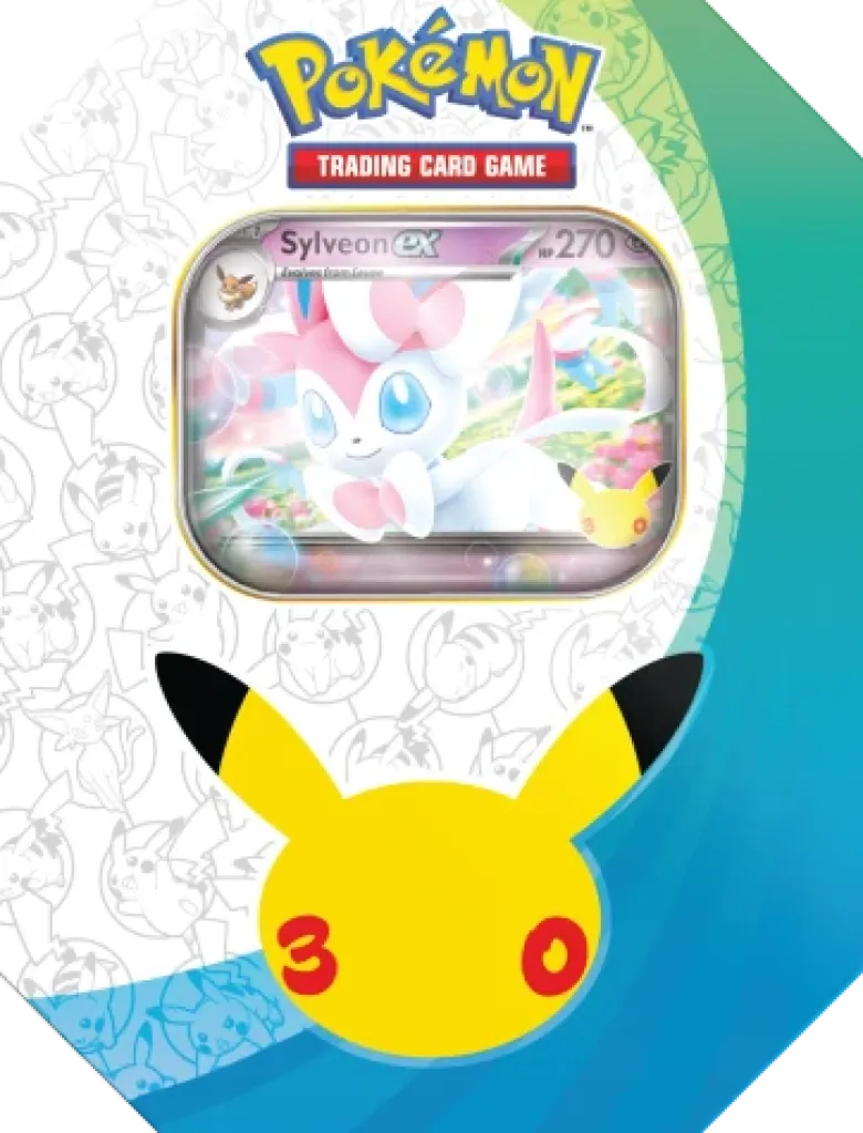 Pokémon TCG: 30th Celebration - Tin - Sylveon ex