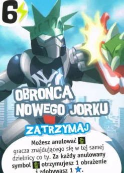 Potwory w Nowym Jorku - karty promocyjne