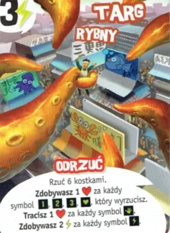 Potwory w Tokio - karta promocyjna