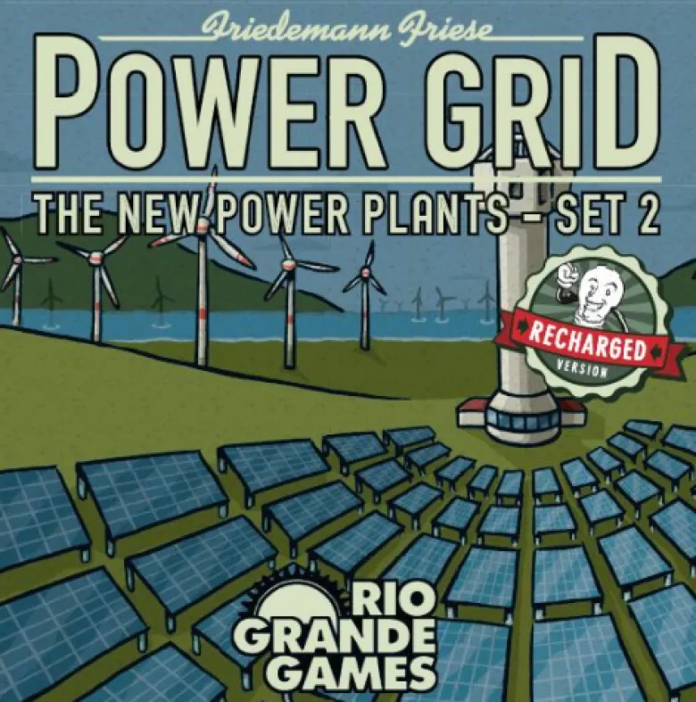 Power Grid Recharged: The New Power Plants - Set 2 - EN (Wysokie Napięcie - dodatek)