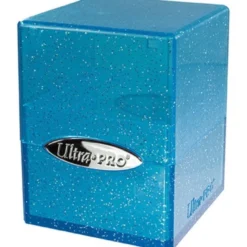 Pudełko Satin Cube Glitter Blue