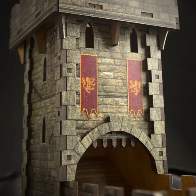 Q: Dice Tower Klasyczna - Kolorowa