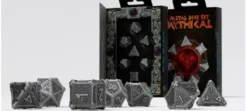 Q: Kości RPG Metalowe Mityczne (7)