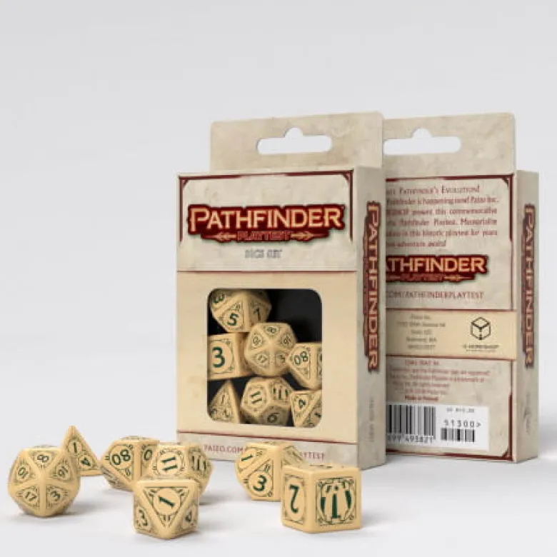 Q: Kości RPG Pathfinder Playtest