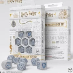 Q: Zestaw Kości Modern Ravenclaw - Biały