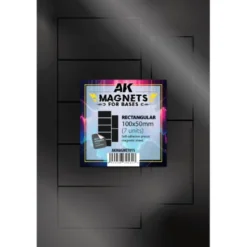 Rectangular Magnet For Bases 100x50mm (7 Units)