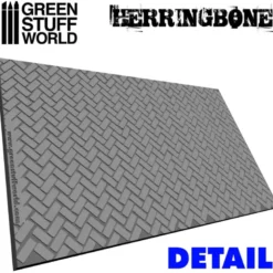 Rolling Pin Herringbone