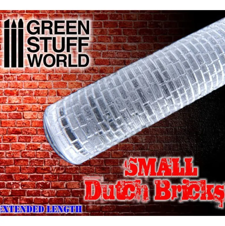 Rolling Pin Small Dutch Bricks