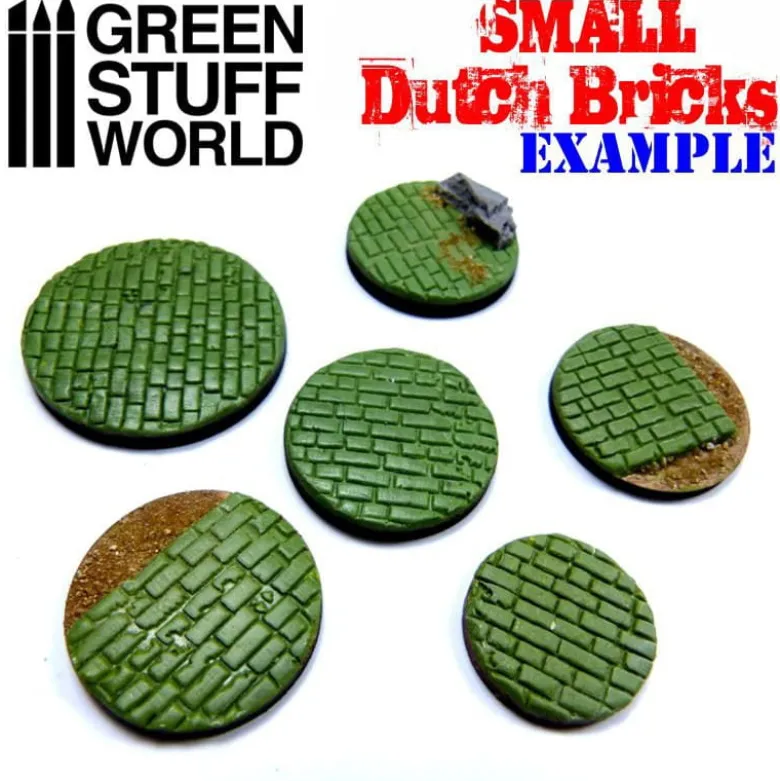 Rolling Pin Small Dutch Bricks