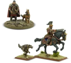 Roman Generals Foot and Mounted with Warhounds