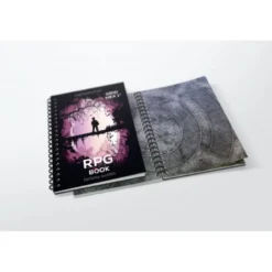 RPG Book - Fantasy Worlds - Format A4 - siatka heksagonalna