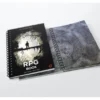 RPG Book - Fantasy Worlds - Format A4 - siatka kwadratów