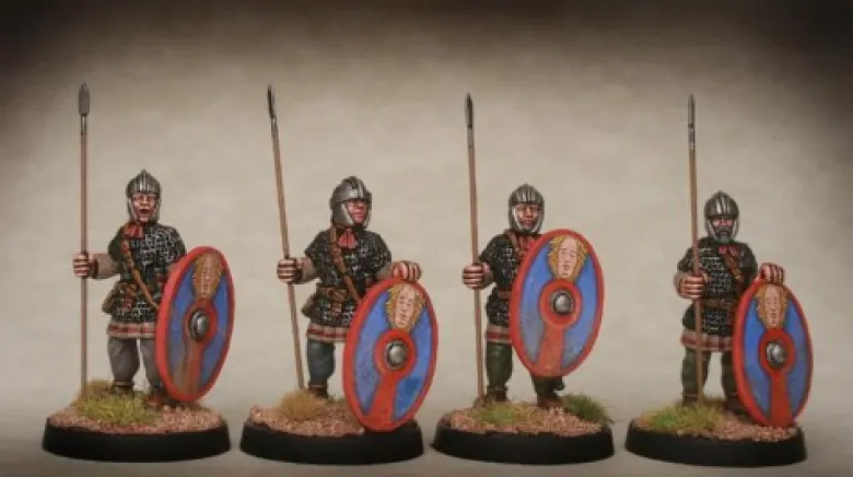 Saga: Late Roman Armoured Infantry Standing