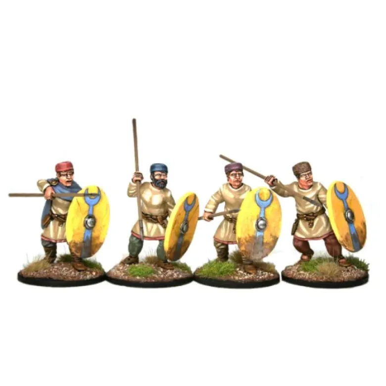 Saga: Late Roman Unarmoured Infantry in Hats