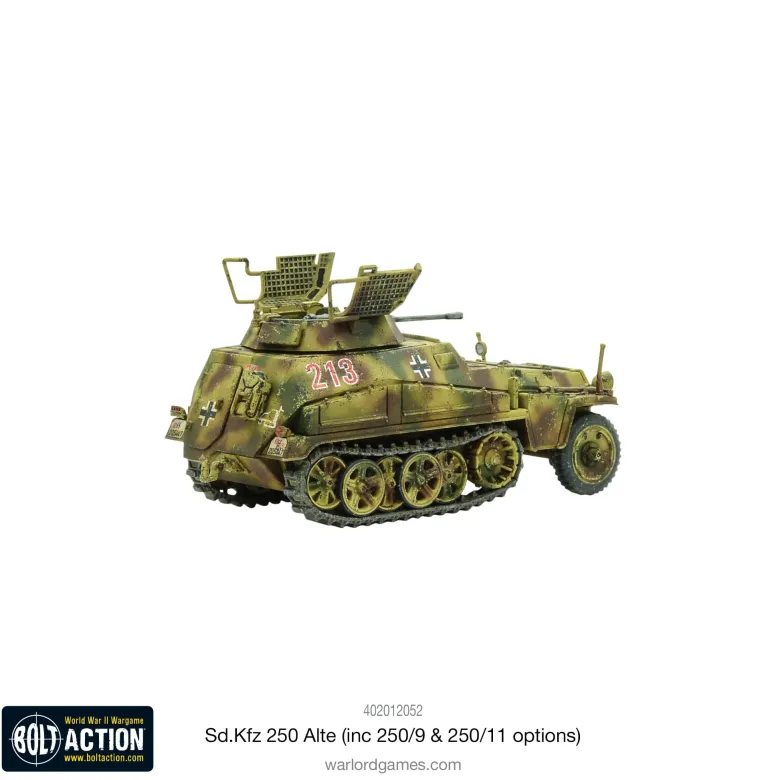Sd.Kfz 250 (Alte) Half-Track (Options For 250/1, 250/9 & 250/11 Variants)
