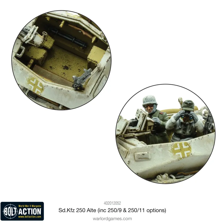 Sd.Kfz 250 (Alte) Half-Track (Options For 250/1, 250/9 & 250/11 Variants)