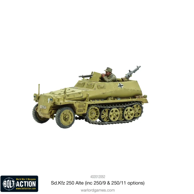 Sd.Kfz 250 (Alte) Half-Track (Options For 250/1, 250/9 & 250/11 Variants)