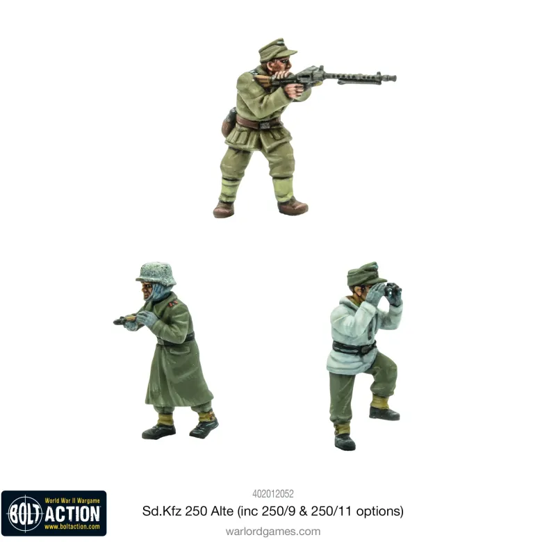 Sd.Kfz 250 (Alte) Half-Track (Options For 250/1, 250/9 & 250/11 Variants)