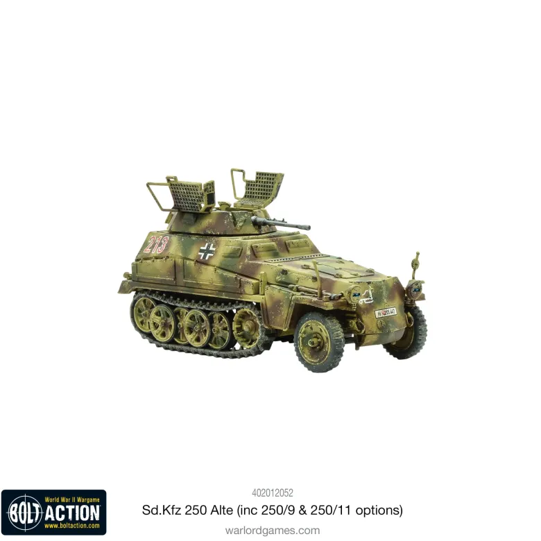 Sd.Kfz 250 (Alte) Half-Track (Options For 250/1, 250/9 & 250/11 Variants)