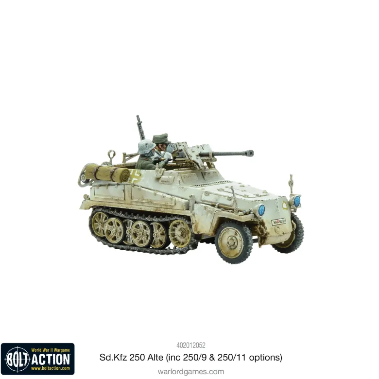 Sd.Kfz 250 (Alte) Half-Track (Options For 250/1, 250/9 & 250/11 Variants)