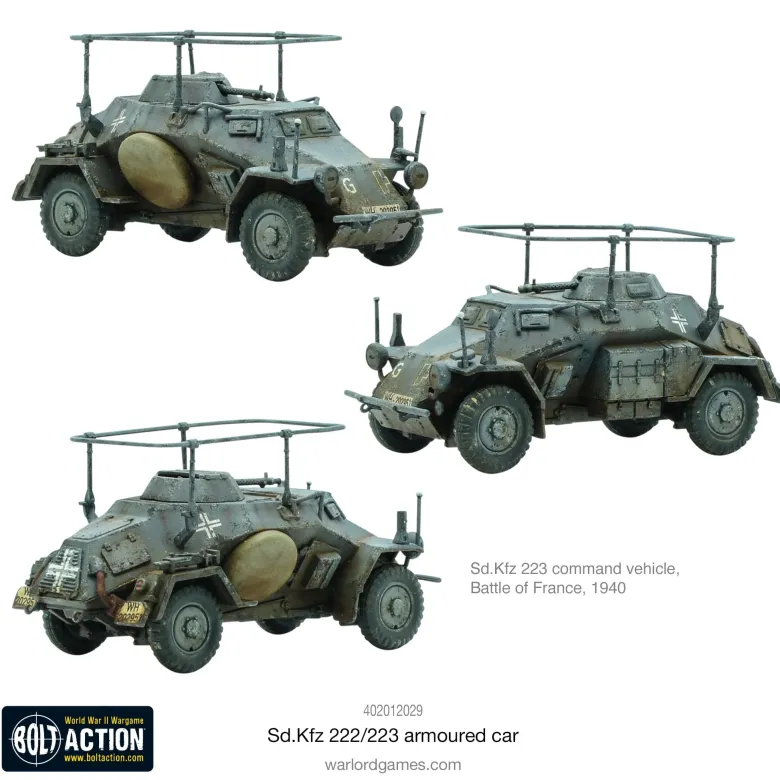 Sd.Kfz 222/223 Armoured Car