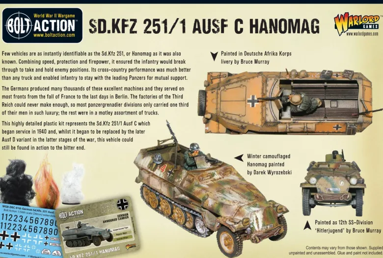 SD. KFZ 251/1 Ausf C Hanomag