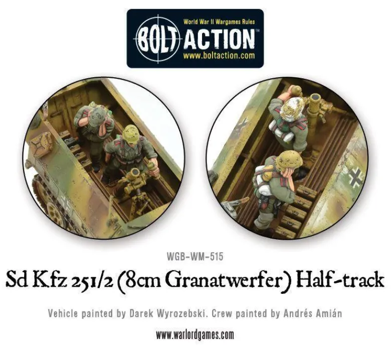 Sd.Kfz 251/2 Ausf D (8cm Granatwerfer) Half Track