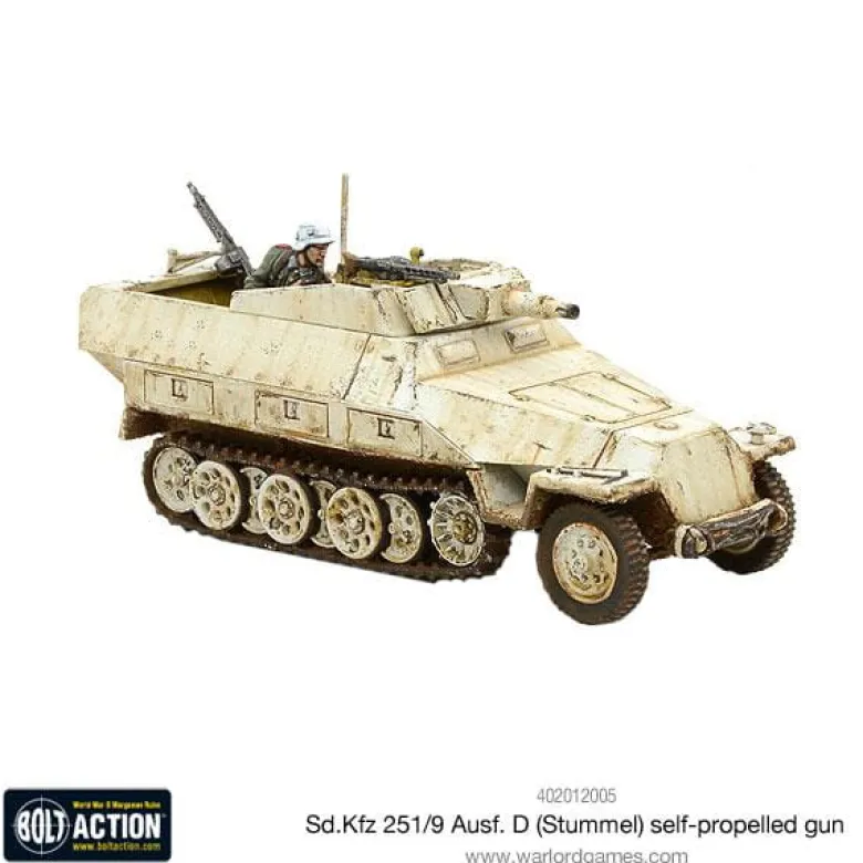 SD.KFZ 251/9 Ausf. D (Stummel) Half Truck