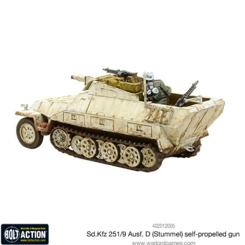 SD.KFZ 251/9 Ausf. D (Stummel) Half Truck