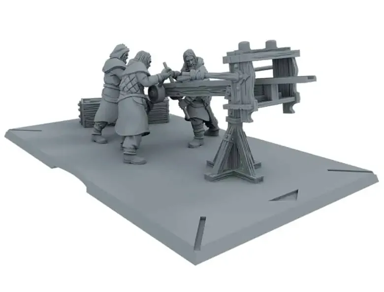 Song of Ice & Fire: Night's watch budowniczy załogi skorpion (Builder Scorpion Crew)