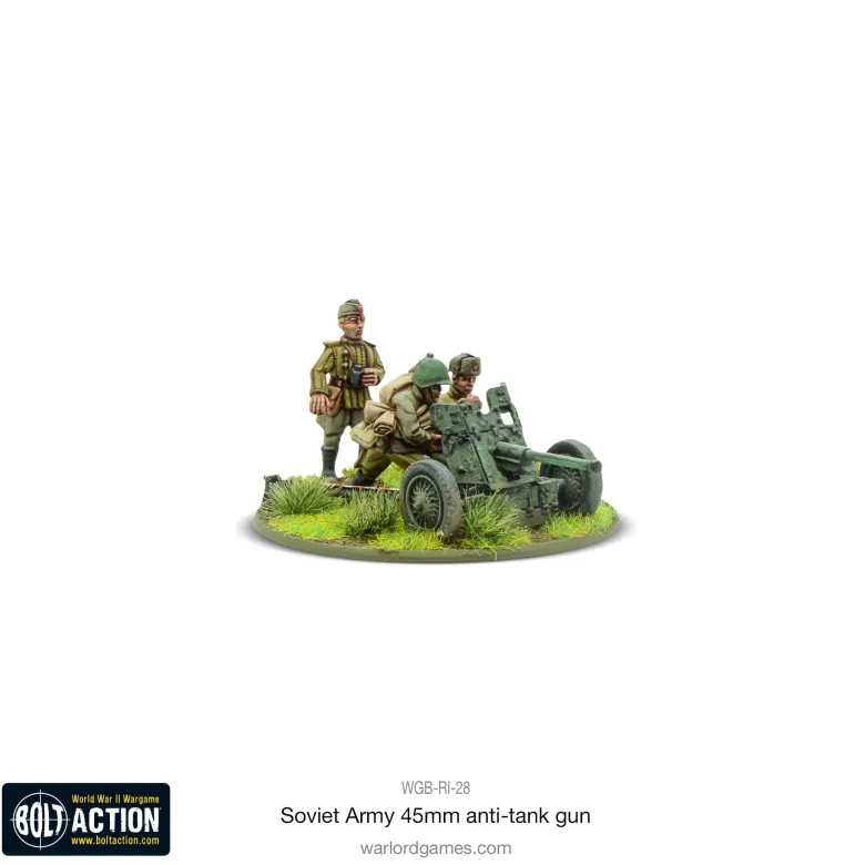 Soviet 45mm Anti-Tank Gun