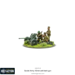 Soviet 45mm Anti-Tank Gun