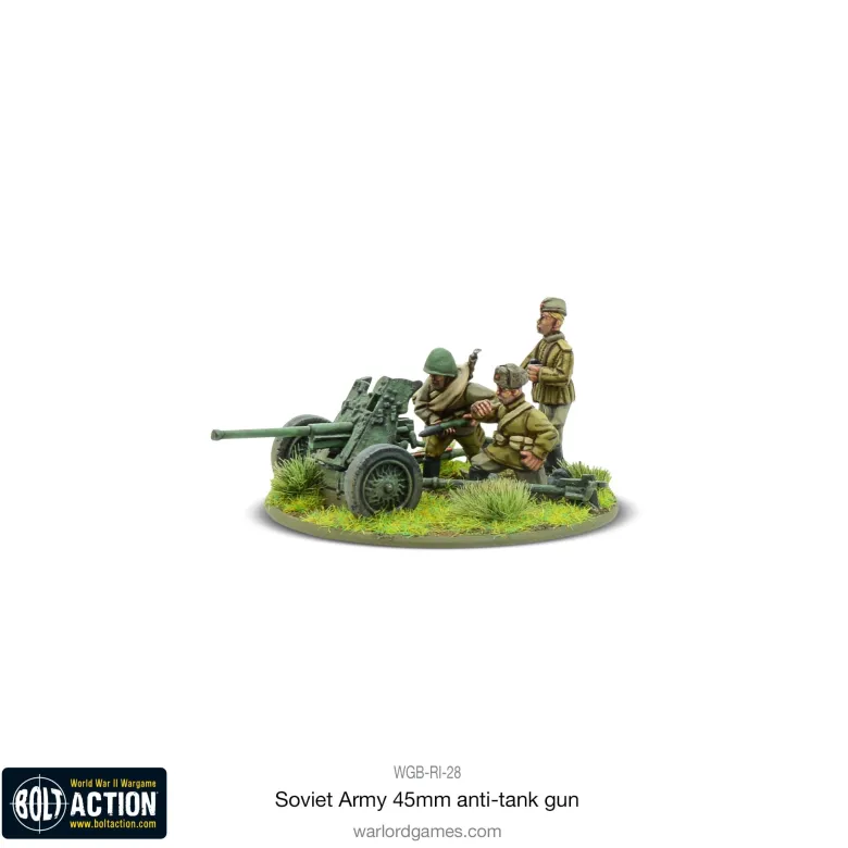 Soviet 45mm Anti-Tank Gun