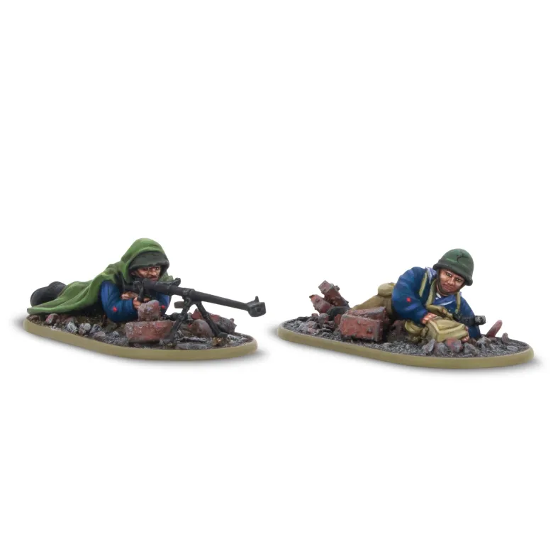 Soviet Naval Brigade Anti-Tank Rifle Team