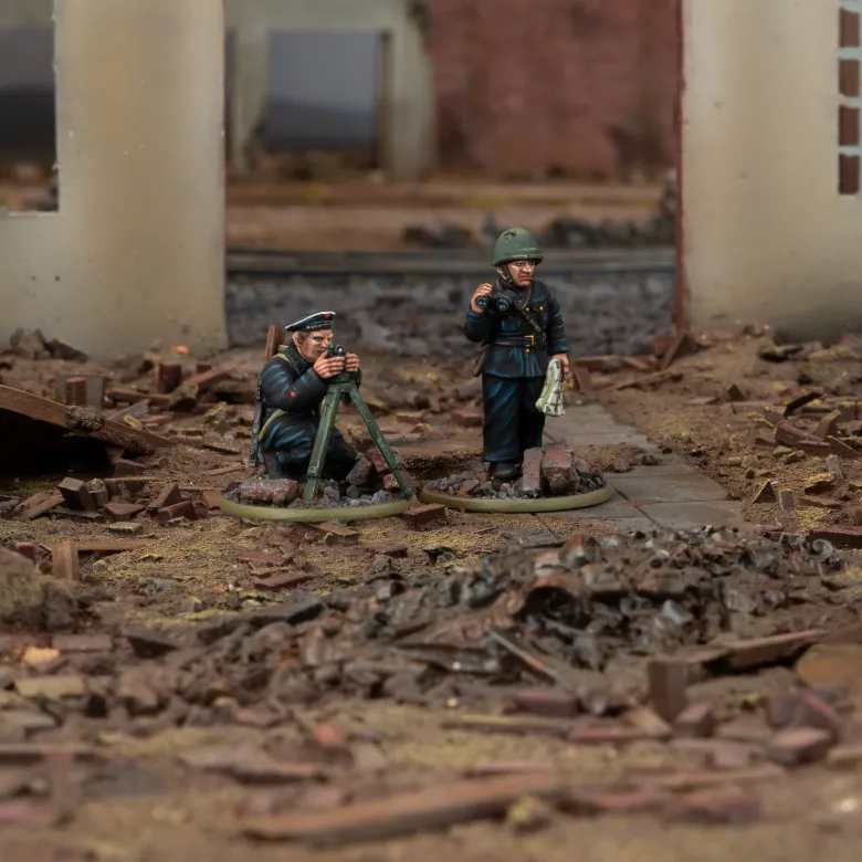 Soviet Naval Brigade Forward Observer Team