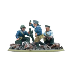 Soviet Naval Brigade Medium Mortar Team