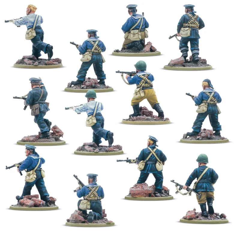 Soviet Naval Brigade Veteran Squad