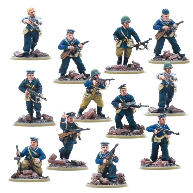 Soviet Naval Brigade Veteran Squad