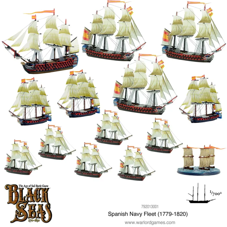 Spanish Navy Fleet (1770 - 1830)