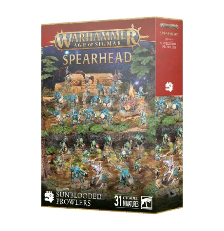 Spearhead: Seraphon - Sunblooded Prowlers