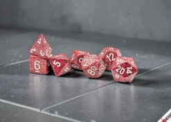 Speckled Lava Stone Polyhedral 7-Dice Set