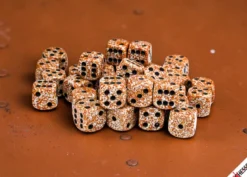 Speckled Rust - zestaw kości k6 12mm (36 kości)