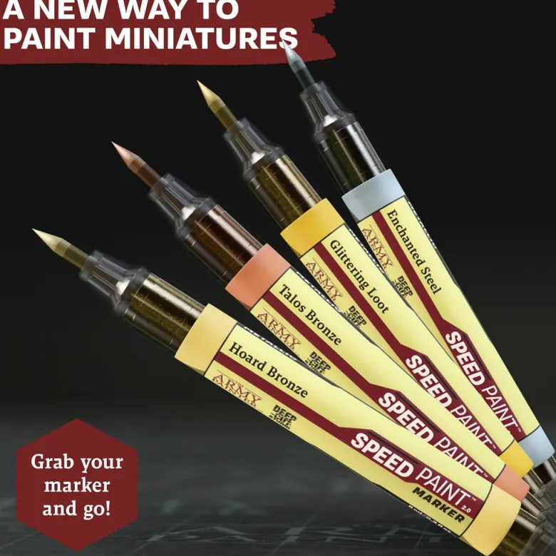 Speedpaint 2.0 - Marker - Metallics Set