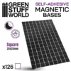 Square Magnetic Sheet SELF-ADHESIVE - 20x20mm